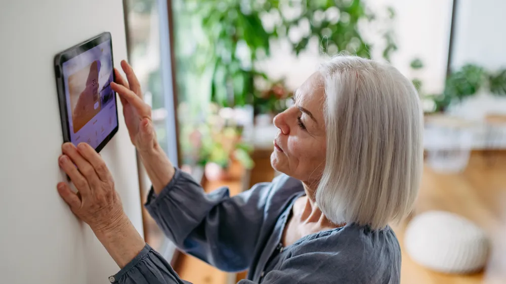 스마트홈 태블릿 시연