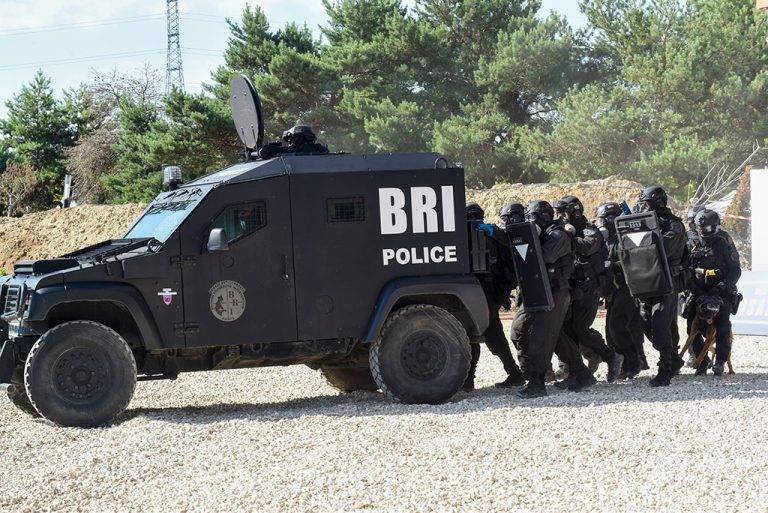 경찰 특수부대 시연