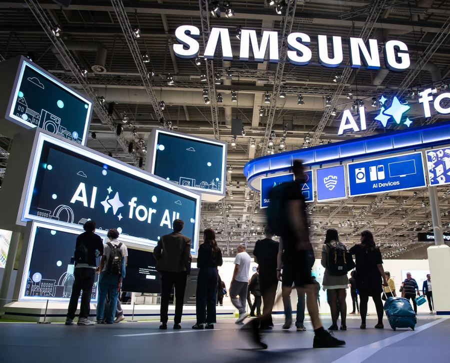 Samsung 전시 부스