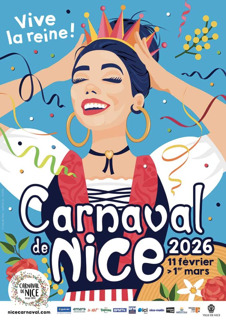 Carnaval de Nice 2026 공식 포스터