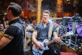 전통 밴드 공연