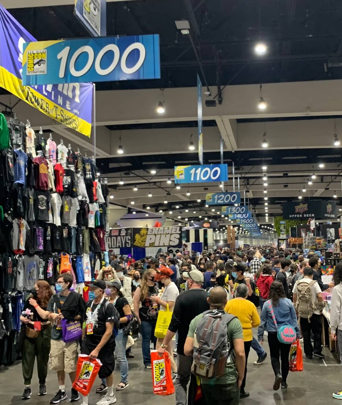 코믹콘 컨벤션 전경