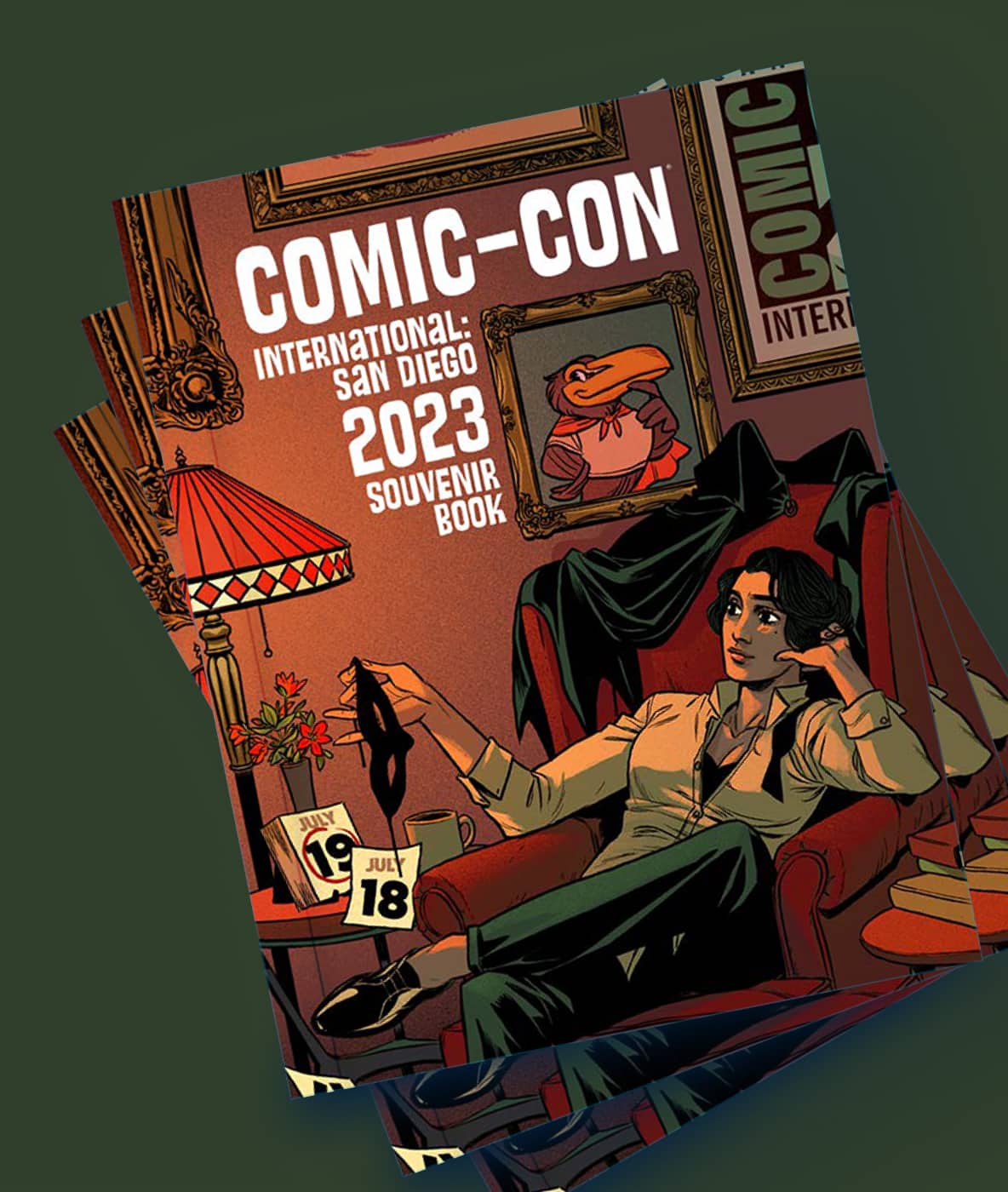 코믹콘 패널 현장